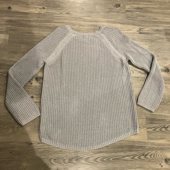 Ardenes Grey Knit Sweater - Picture 4 of 4